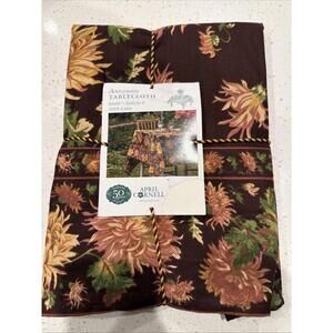 April Cornell Antoinette Tablecloth 60x60 Floral